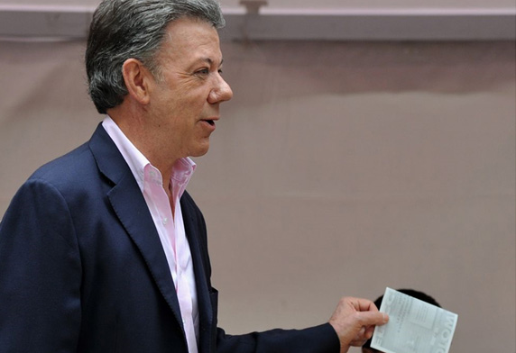Juan Manuel Santos, ganó la segunda vuelta