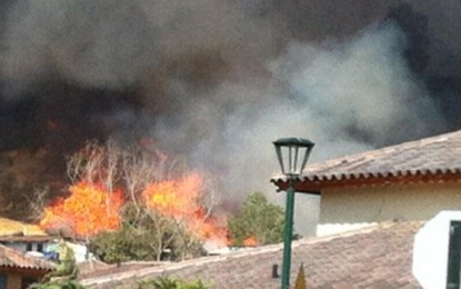Un lesionado y 36 viviendas afectadas por incendio en Cali