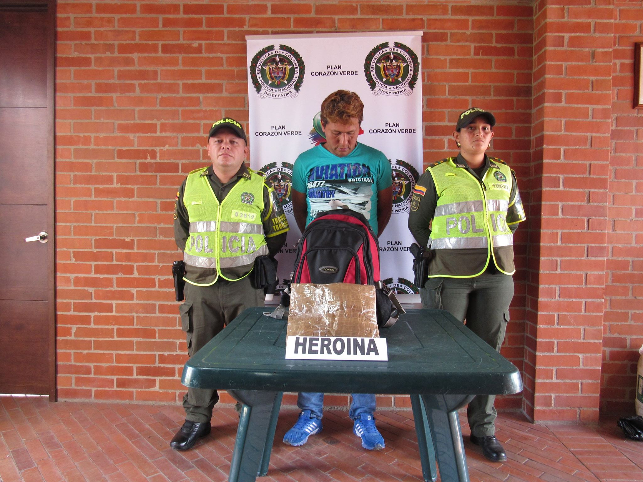 Incautados 1.330 gramos de heroína en la vía Cali- Andalucía