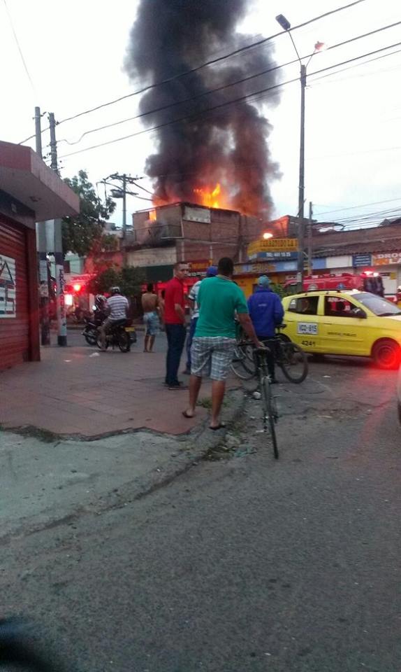 Este lunes una fuerte explosión despertó a los habitantes del barrio Porvenir.