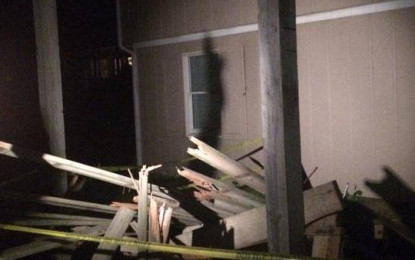 Una mujer resultó herida tras el desplome de un balcón desde un sexto piso, al sur de Cali.