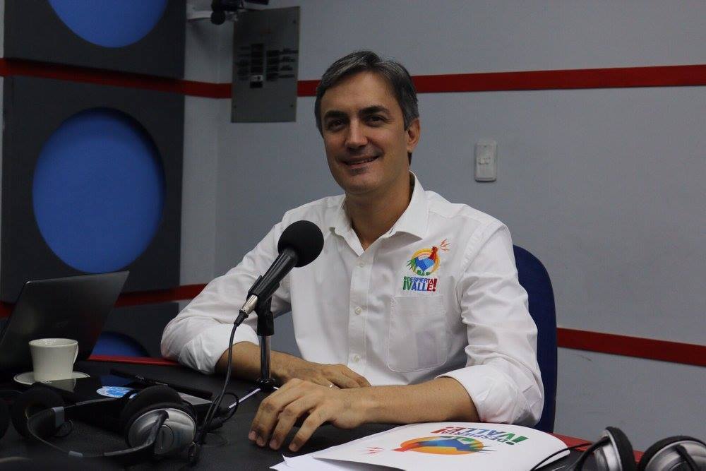 Christian Garcés no retira su candidatura a la gobernación del Valle