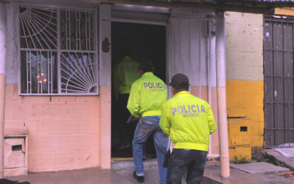 Fue registrada una casa que era utilizada por bandas de narcotraficantes para ocultar estupefacientes en Páez-Cauca