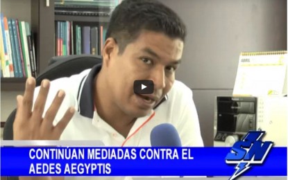 Secretaria de Salud continua combatiendo el Aedes Aegyptis