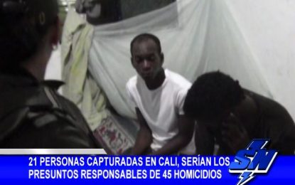 Capturados 21 presuntos integrantes de la banda «Los 96»
