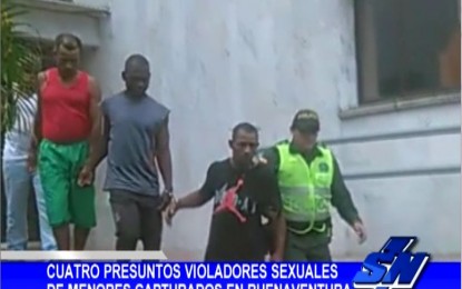 Fueron capturados cuatro presuntos violadores en Buenaventura