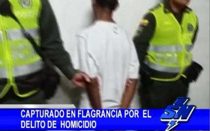 Capturado presunto homicida en Palmira