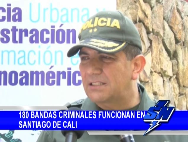 180 Bandas criminales funcionan en Cali según reporte policial