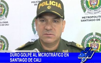 Duro golpe al microtráfico en Cali