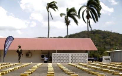 Una tonelada de cocaína fue incautada en aguas del litoral Pacífico colombiano