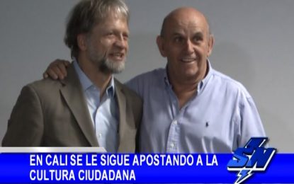 Antanas Mockus visito Cali para hablar de cultura ciudadana