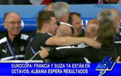 Eurocopa: Francia y Suiza ya están en octavos mientras Albania espera resultados