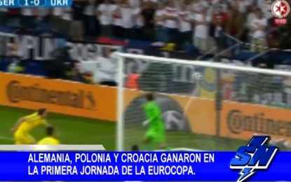 Alemania, Polonia y Croacia ganaron en la primera jornada de la Eurocopa.