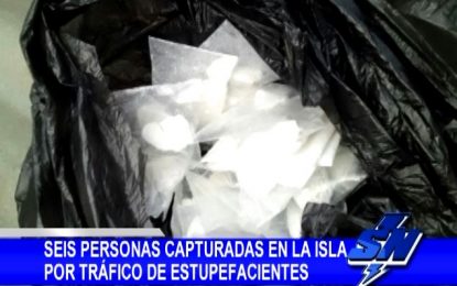 6 personas capturadas en el barrio La Isla por tráfico de estupefacientes