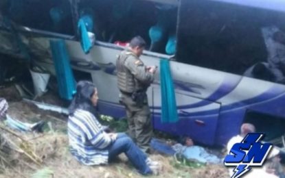 4 personas fallecidas en accidente registrado en vía Bogotá-Cali