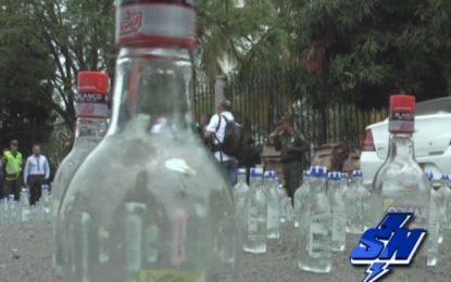 En los últimos días se han incautado 700 unidades de licor y 1800 de cigarrillos