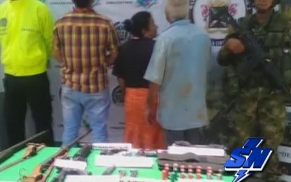 4 Capturados tras enfrentamiento con la Policía en Tuluá