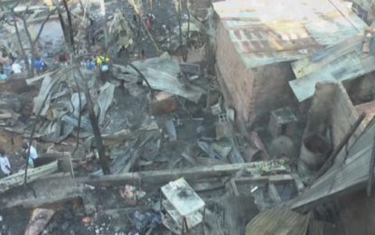 Voraz incendio consumió 40 casas en el sector Palmas 2 Ladera de Cali