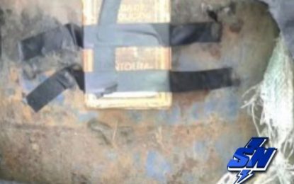En san pedro, fue ubicada y destruida una trampa explosiva