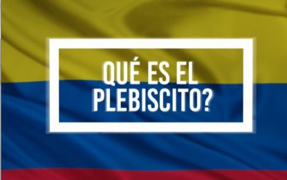¿ Qué es el pleblescito?