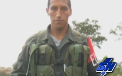 Capturado segundo cabecilla de la compañía ‘lucho quintero’ de la guerrilla del ELN