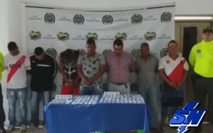 Capturados 7 personas pertenecientes a la banda “San José” de Palmira