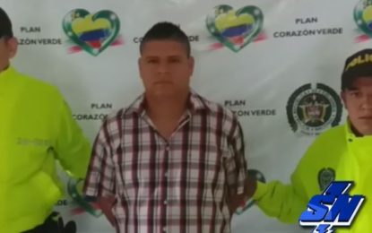 Capturado responsable de homicidio de tres personas en Palmira