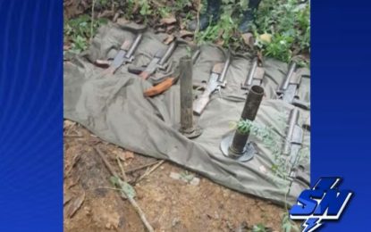 Gran arsenal de los “Rastrojos” incautado en Trujillo