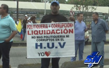 Continúa preocupación en trabajadores del HUV