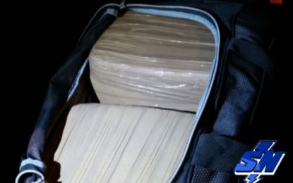 50 mil gramos de Marihuana camuflados en una maleta incautados