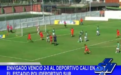 Deportivo Cali perdió ante Envigado en Debut de Liga Águila