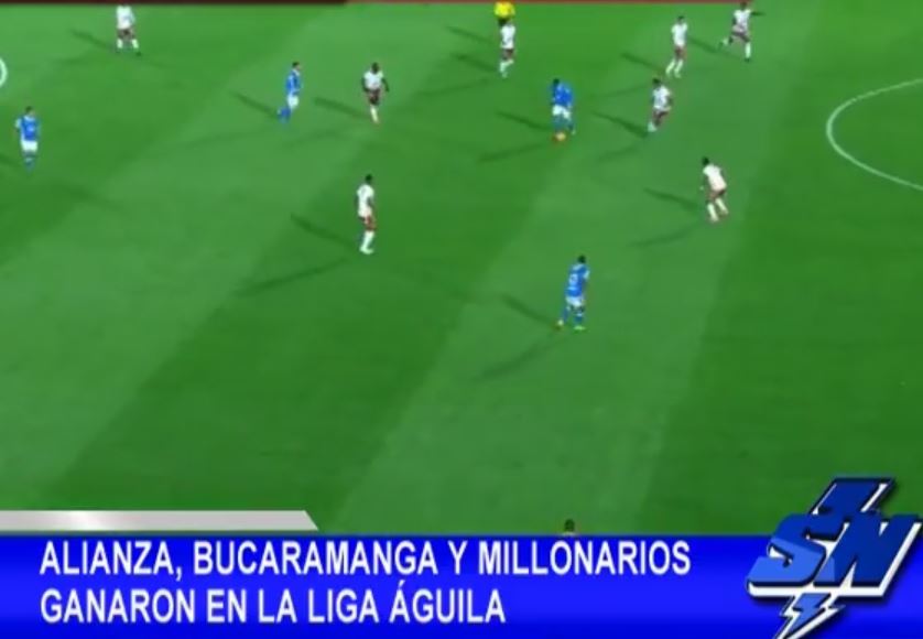 Alianza, Bucaramanga y Millonarios ganaron en Liga Aguila
