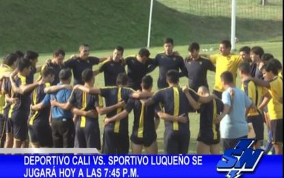 Sportivo Luqueño vs Cali, Habla el técnico del equipo Paraguayo