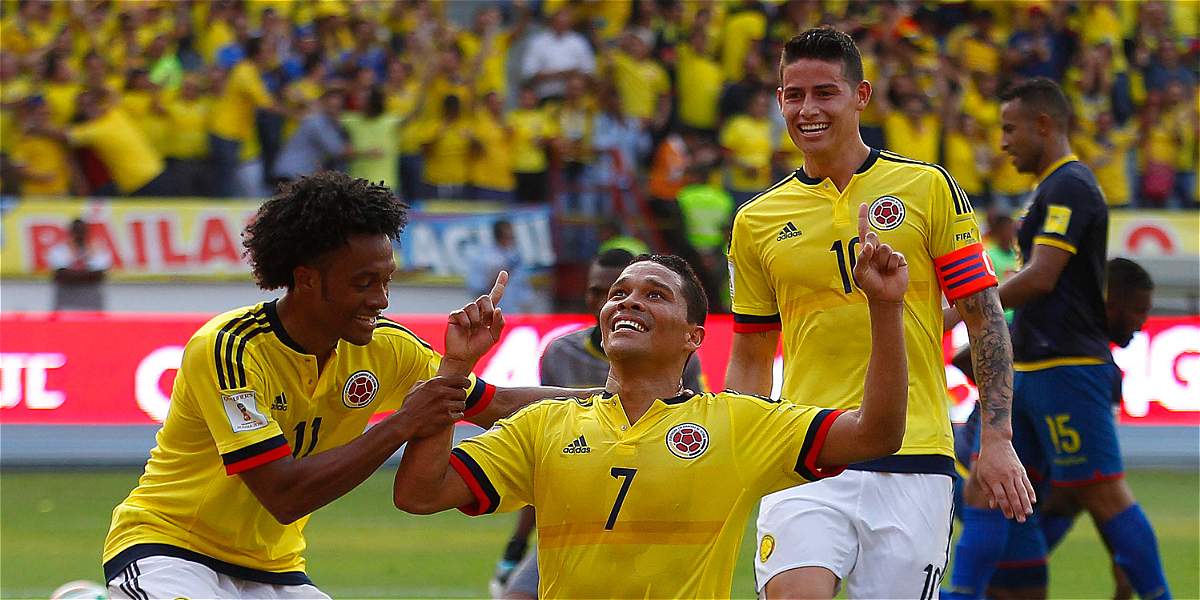 Colombia visita a Ecuador hoy a las 4:00 pm por eliminatorias