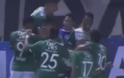 Deportivo Cali derrotó 1-0 a Sportivo Luqueño por Copa Sudamericana