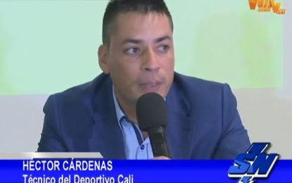Deportivo Cali presenta su nuevo Cuerpo Tecnico tras salida de Yepes