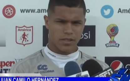 «Cucho» Hernández sería la principal novedad para juego ante Millonarios en Liga
