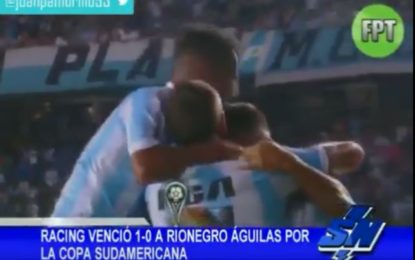 Racing venció 1-0 a Rionegro Águilas por copa Sudamericana