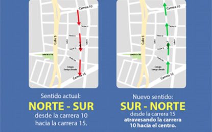 Cambia de sentido vial la calle Séptima desde éste domingo 23 de julio