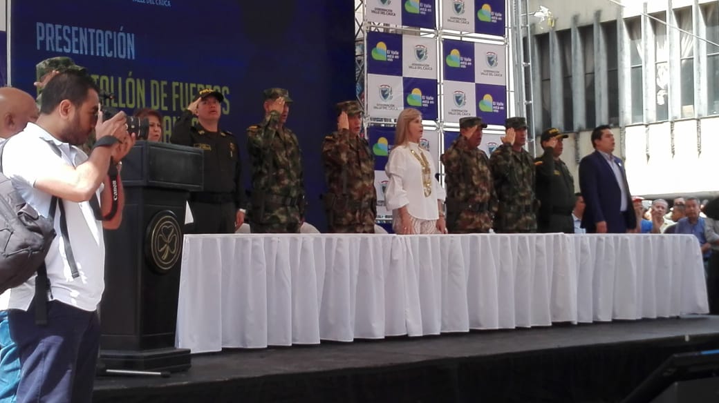 Autoridades activan segundo batallón de fuerzas especiales urbanas del país