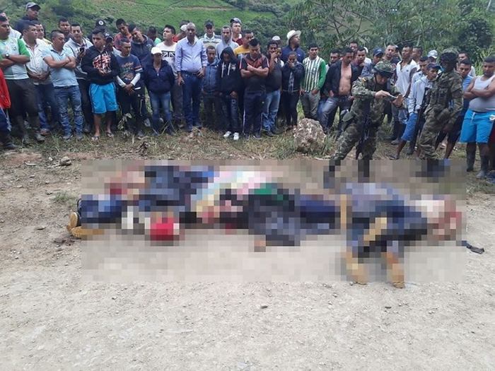 Por temas de narcotráfico pudieron ser asesinadas siete personas en Argelia- Cauca