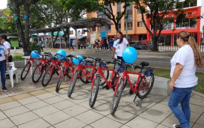 100 bicicletas gratuitas podrán ser utilizadas por estudiantes al sur de Cali