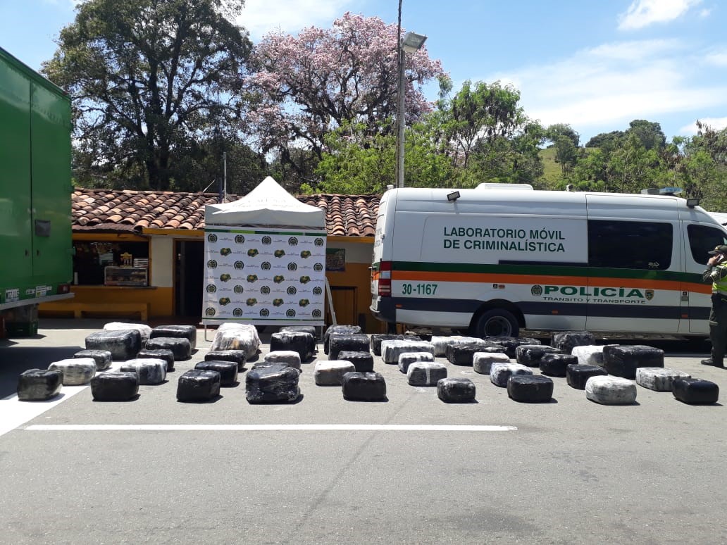 A la cárcel por transportar media tonelada de marihuana en un vehículo que cubría la ruta Cali – Bogotá