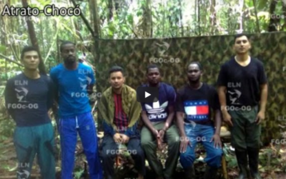6 secuestrados por ELN en Chocó podrían ser liberados ésta semana