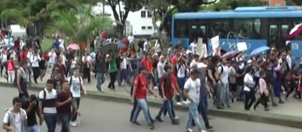 Estudiantes de la Universidad del Valle marcharàn èste 15 de Noviembre