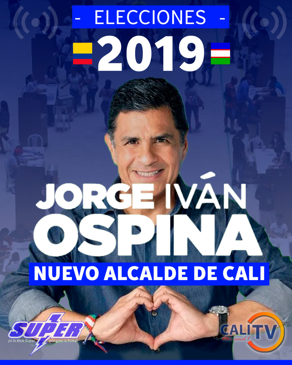 Jorge Iván Ospina es el nuevo alcalde de Santiago de Cali