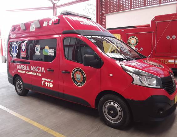 Ambulancia de Bomberos Cali es el servicio más usado en la ciudad