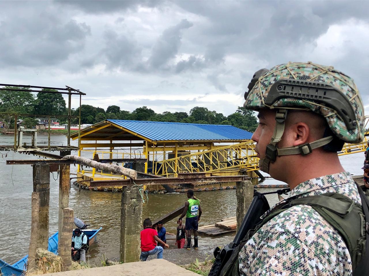 Dimar y Armada Nacional controlan el cierre de las fronteras marítimas y fluviales de Tumaco