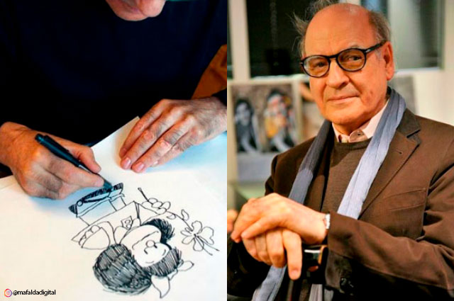 Murió Quino, creador de la aclamada tira cómica ‘Mafalda’