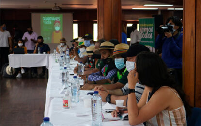 Diálogos, encuentros y movilizaciones: diario de una Minga Indígena